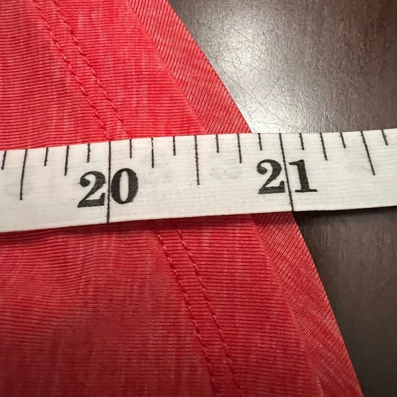 Nike Tank Top Womens XS Criss Cross Straps Running
Workout orange reddish sheer - Picture 6 of 7